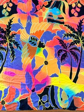 Pareo/Sarong 44” x 67” tropical bright colors